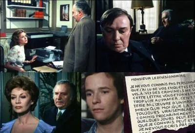 Monsieur le divisionnaire, il est étonnant que vous commenciez une enquête avant qu'il ne soit connu, même si il semble inévitable. C'est ce qui vous est arrivé ! Une lettre anonyme, écrite sur un papier rare permet de connaître l'origine, mais, pas l'auteur. Le meurtre sera commis au cours de l'enquête, bien sûr. Reconnaissez-vous cette affaire ?