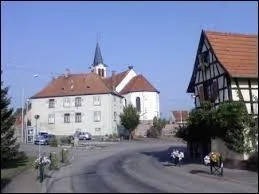 Village Bas-Rhinois, Lupstein se trouve en région ...