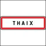 Petit village bourguignon de 63 habitants, Thaix se situe dans le département ...