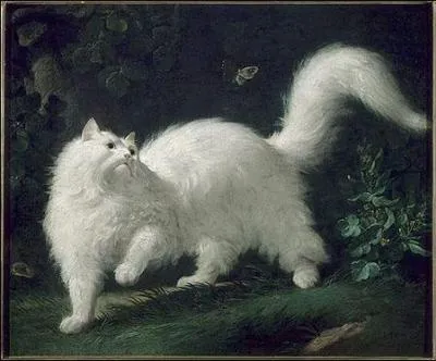 Qui a peint "Un chat guettant un oiseau" ?