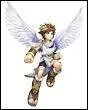 Dans "Kid Icarus", qui sont les deux déesses qui règnent sur le royaume des anges ?