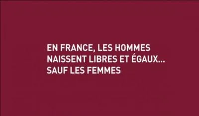 Les hommes naissent libres et égaux...