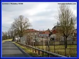 Nous entrons dans le village Meusien de Woimbey. Nous sommes donc en région ...