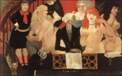 Qui a peint "Lupanar à Montparnasse" ?