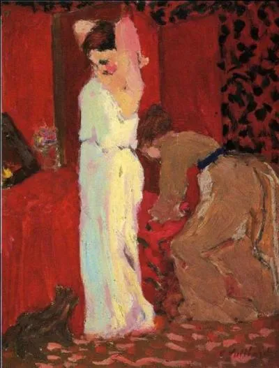 Qui a peint L'actrice dans sa loge ?