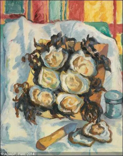 Qui a peint "huîtres de Belon" ?