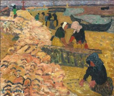 Qui a peint "Les trieuses d'huîtres" ?