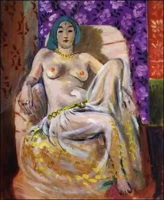 Qui a peint La croyante nue, genoux lev&eacute;s ?