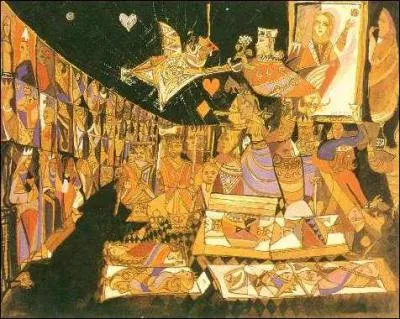 Qui a peint "Jeu de cartes" ?