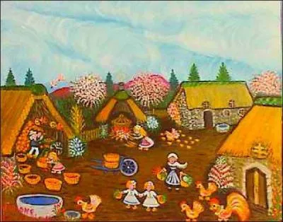 Qui a peint "La ferme" ?