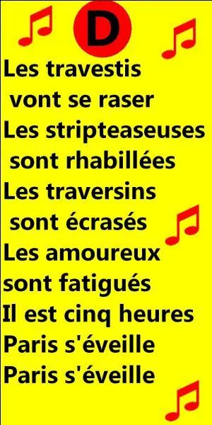 Qui est l'interprète ?