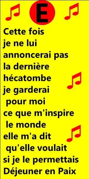 Qui est l'interprète ?