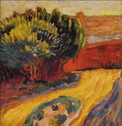 Qui a peint "Le jardin de Carantec" ?