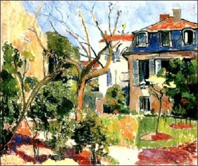 Qui a peint "Le jardin" ?