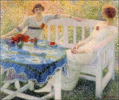 Qui a peint "Dans le jardin" ?