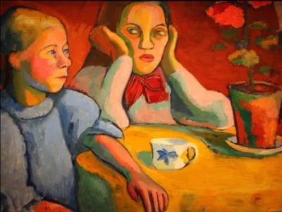 Qui a peint "Deux filles finlandaises" ?