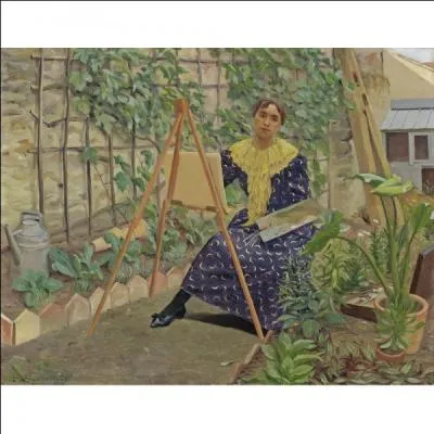 Qui a peint "Jeune fille peignant" ?