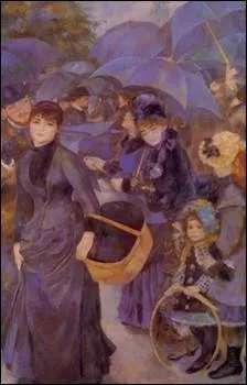 Qui a peint "Les parapluies" ?