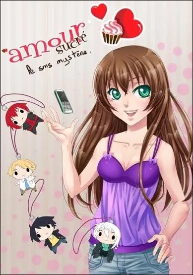 Comment s'appelle l'héroïne du manga "Amour sucré" ?