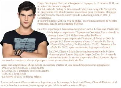 Quelle est la date de naissance de Diego Dominguez ?