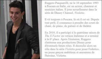 Quelle est la date de naissance de Ruggero Pasquarelli ?