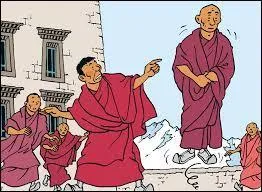 Dans Tintin au Tibet, comment s'appelle le moine qui a des visions ?