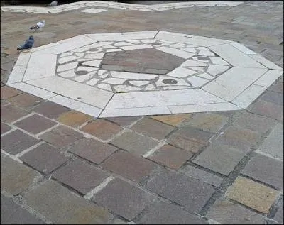 Devant quelle paroisse de Grenoble se trouve ce baptistère remontant du IVe siècle ?