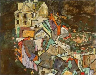 Qui a peint Coudes de maisons ?