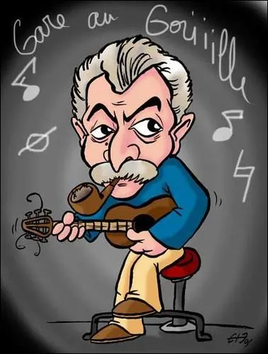 Quel était le titre de la chanson de Brassens "Quand une bonne, sûr, m'invite entre deux messes à lui pincer la croupe infidèle à Jésus..." ?