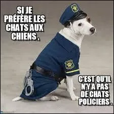 "Si je préfère les chats aux chiens, c'est parce qu'il n'y a pas de chats policiers". Pouvez-vous me dire qui a prononcé cette phrase ?