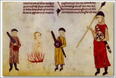 Comment s'appelait le dernier grand prédicateur cathare condamné au bûcher en 1310 par l'inquisiteur Bernard Gui ?