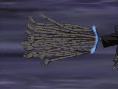 Combien d'autres bras peut invoquer son bras gauche ?