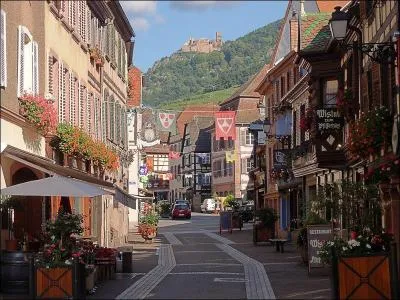 Dans quelle région pouvez-vous visiter la ville de Ribeauvillé ?