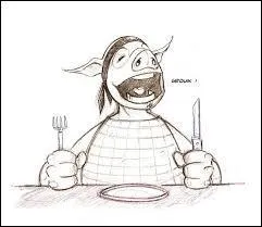 Vous mangez de façon très sale !