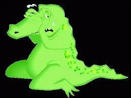 Quand vous pleurez fort, vous pleurez comme :