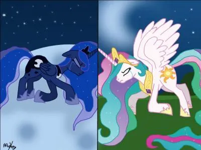 Qui combattent Luna et Célestia ? (2)