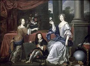 En 1661, Louis XIV rencontra une jeune fille de 17 ans, demoiselle d'honneur de sa belle-sur. Il la fera favorite et lui donnera deux enfants et seulement 2 atteindront l'adolescence. Qui est cette jeune fille ?