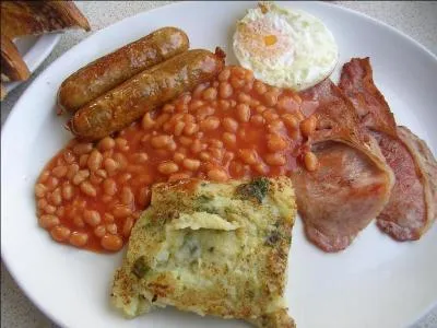 Dieu la sauvera sûrement après un pareil petit déjeuner !