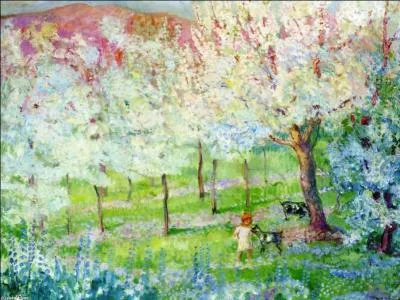 Qui a peint "Paysage de printemps" ?