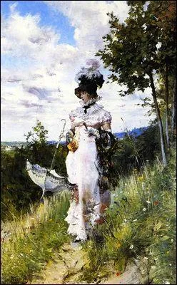 Qui a peint La promenade d'été ?