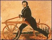 Comment s'appelait ce moyen de locomotion inventé vers 1818 ?