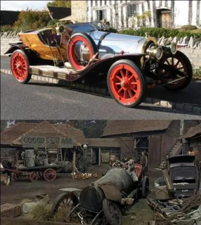 Votre voiture vous permet de vous déplacer d'un lieu à un autre. Mais celle que vous allez trouver vous permet de vous déplacer comme dans certains romans de science-fiction. Par contre, si elle tombe en panne, cela peut amener de sacrées mauvaises rencontres, si l'on en croit le film ! 
Quel est le véhicule ?
Quel est le film ?