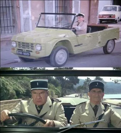Les gesticulations d'un acteur, du plastique, des jolies nanas pas habillées, une ville très snob ! Attention, si vous ne trouvez pas, Cruchot n'hésitera pas à vous verbaliser ! 
Quelle est cette voiture ?
Quel est ce film ?