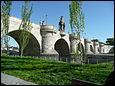 Le Pont de Tolède possède 9 arches et a été construit en 1732 sur le Manzanares, dans la ville de :