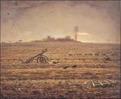 Qui a peint "L'hiver aux corbeaux" ?