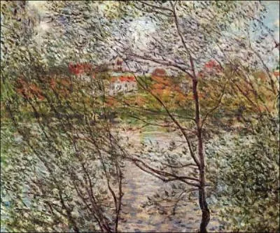 Qui a peint "Printemps à travers les branches" ?