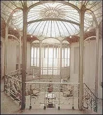 La maison d'un célèbre architecte (art nouveau)....