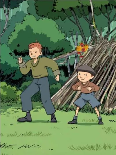 Comment s'appelle le garçon à gauche ?