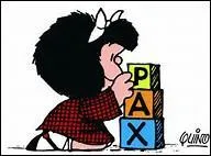 Le ---- mai on peut fêter, entre ---- / ----, celui de Mafalda. On connaît bien cette petite fille qui est le personnage principal de la bande dessinée du même nom ---- en 1964 par Quino.