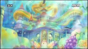 Sur quelle île débarque l'équipage au Chapeau de paille dans le nouveau monde ?